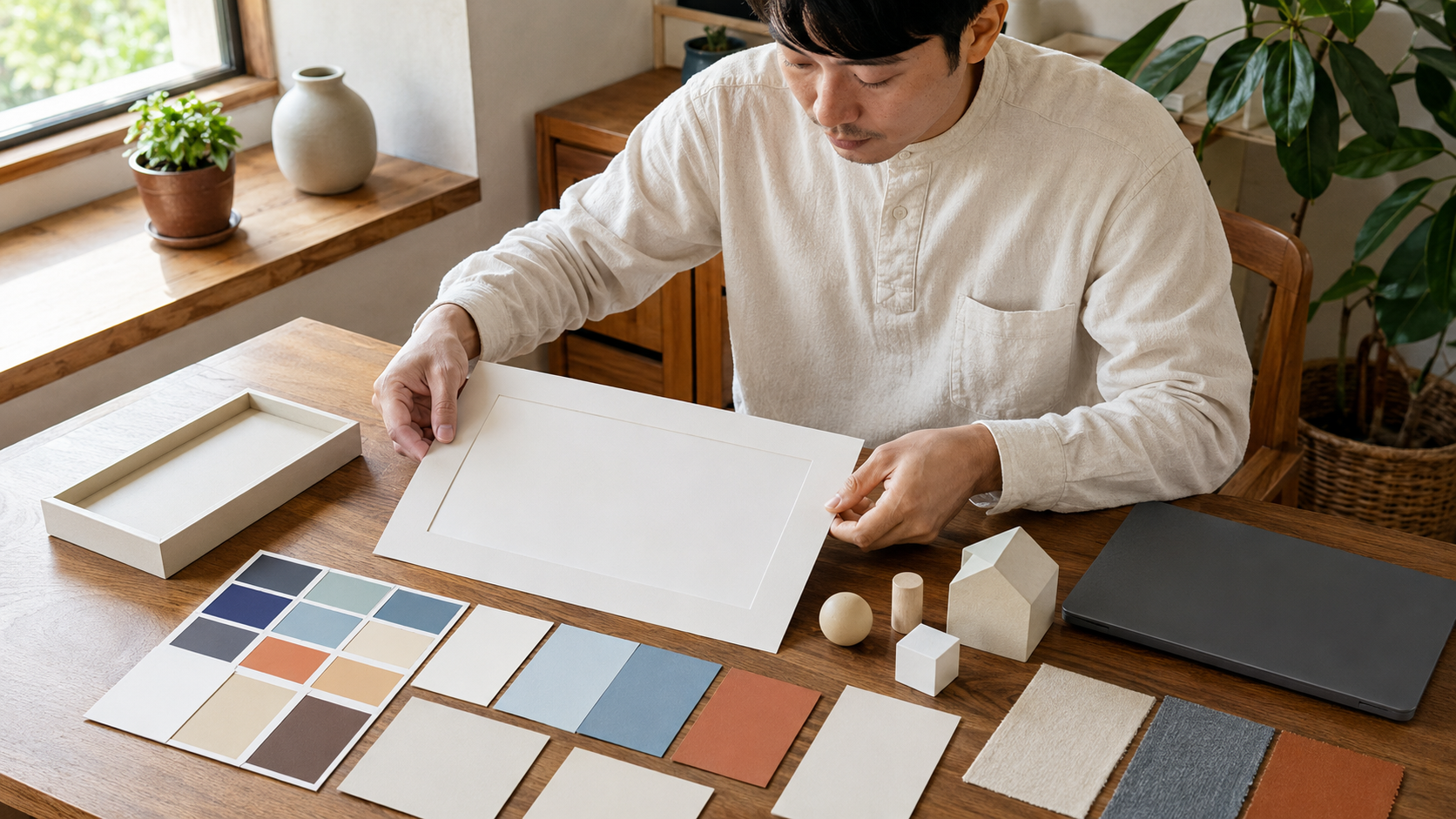 画像生成停止中にプロンプト要素を準備するイメージ