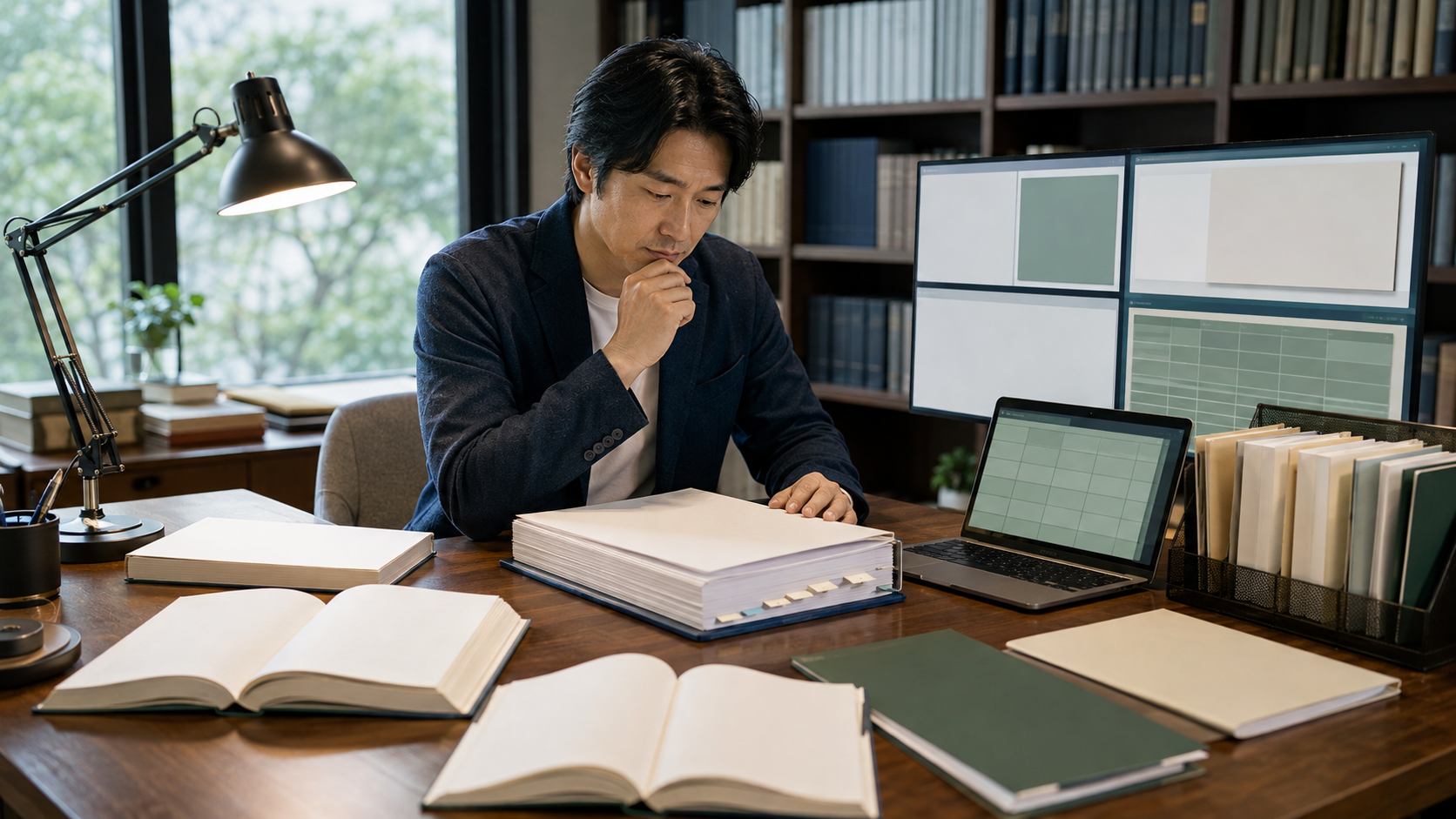 ChatGPT Deep Researchで複数資料を調査する日本人研究者