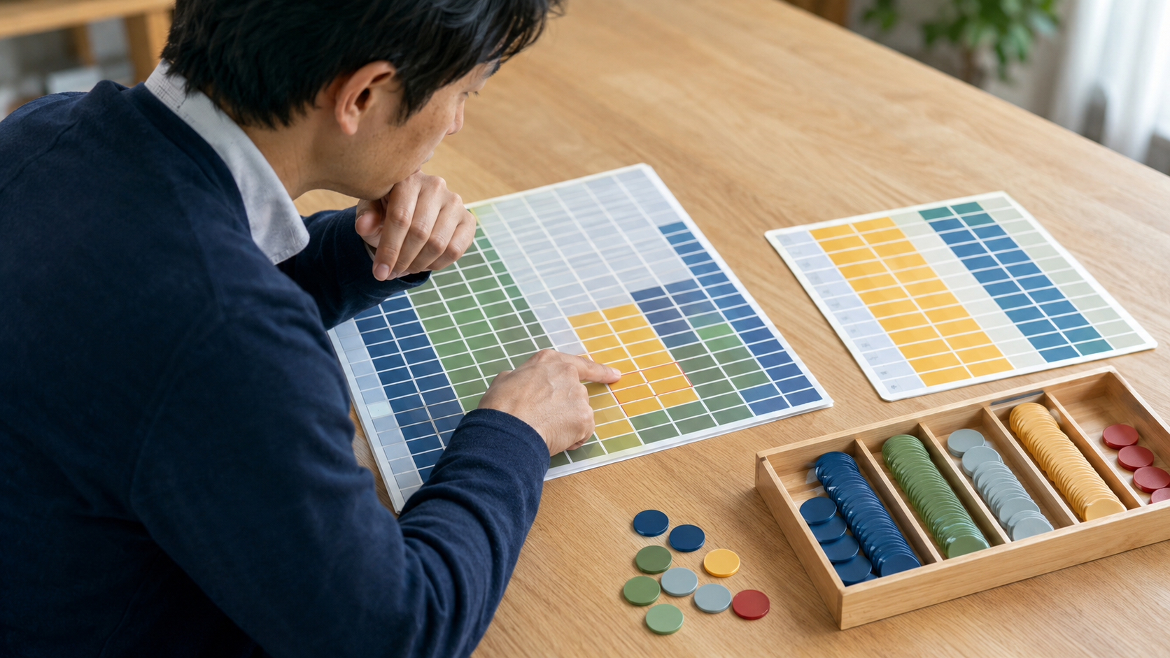 AIによる表計算分析を元データで検算するイメージ
