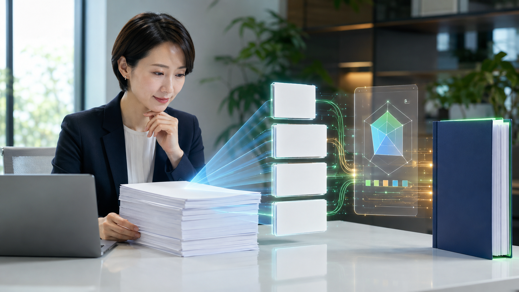 ChatGPTでPDFを読み込み整理する日本人利用者